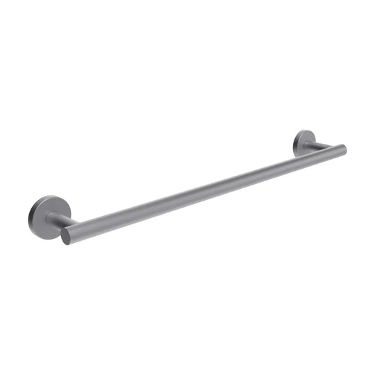 Brushed Inox lrge towel bar by Laufen