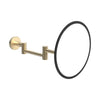 Niara wall mounted makeup mirror. Magnifying 5X mirror secretbathstore