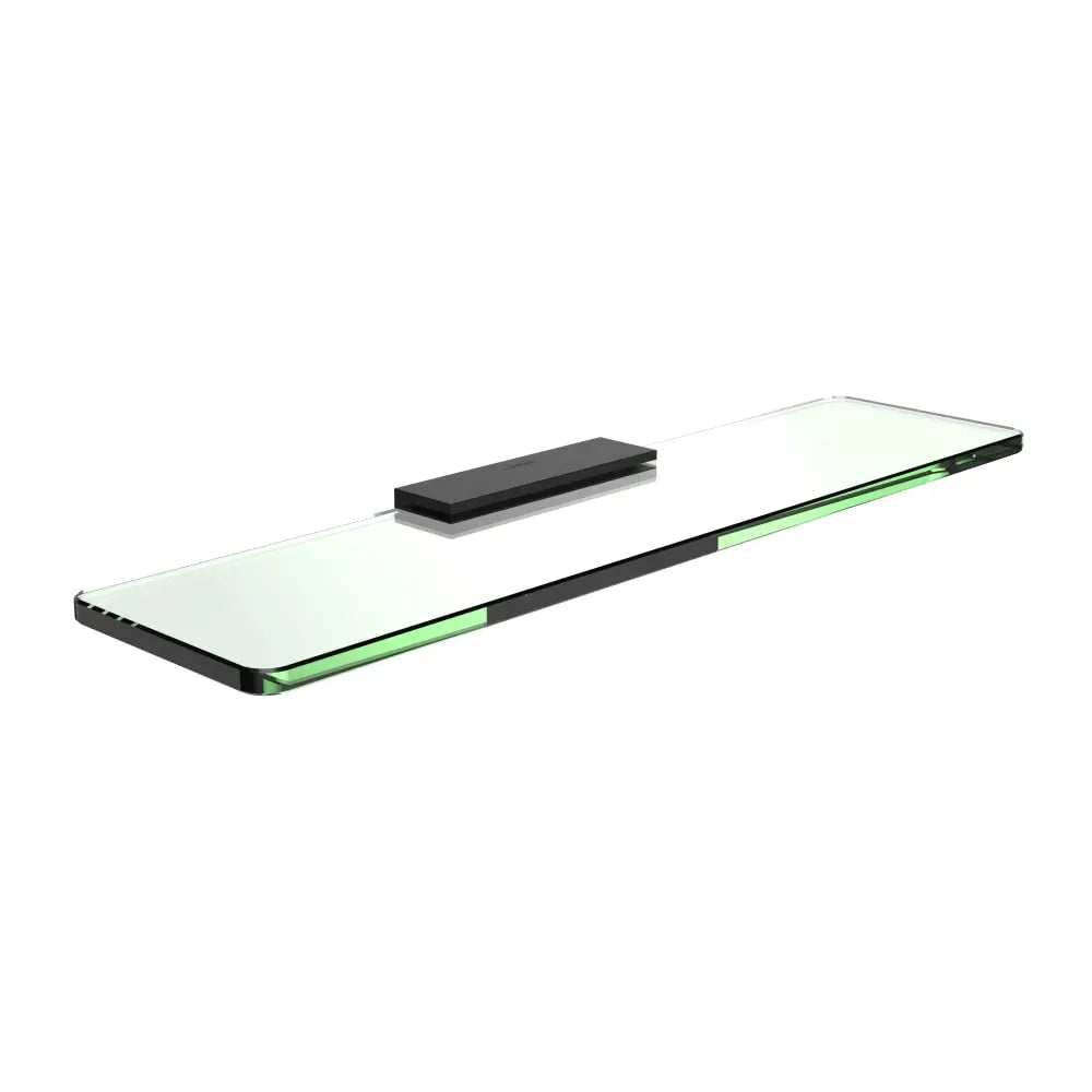 Niara wall mounted glass shelf. Modern bathroom shelves secretbathstore