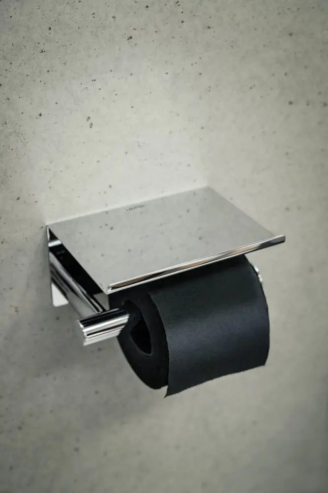 Black toilet paper