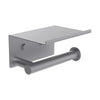 brushed inox toilet paper holder