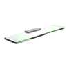 Niara wall mounted glass shelf. Modern bathroom shelves secretbathstore
