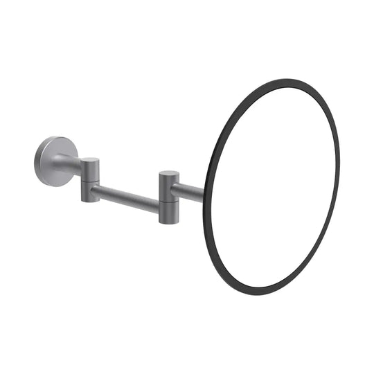Niara wall mounted makeup mirror. Magnifying 5X mirror secretbathstore
