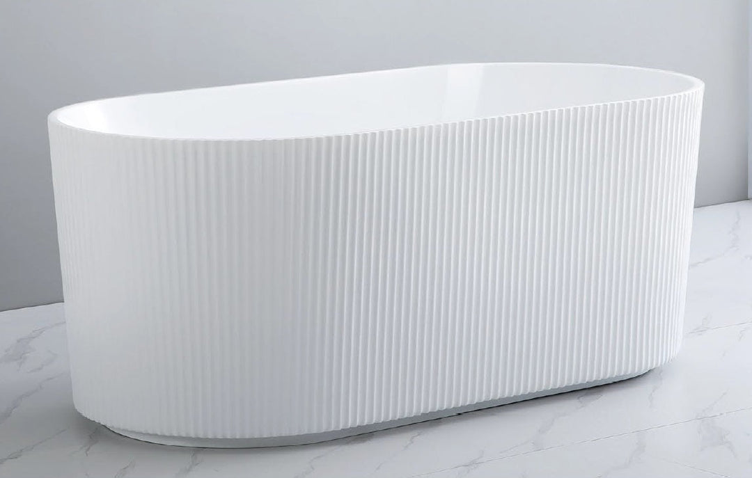 Ohio acrylic free standing bathtub. Texture tub. Modern tub. Secret Bath