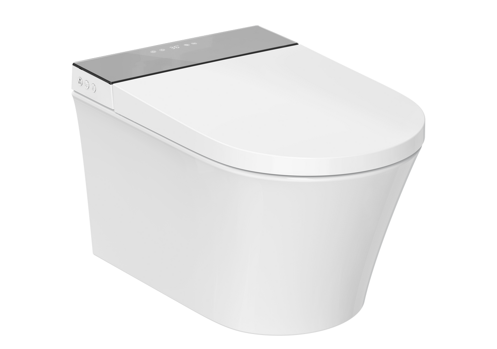 Roca Neo Floor mounted Smart Toilet, White Vitreous China/White