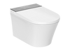 Roca Omi Wall Hung Smart Toilet, White Vitreous China/White