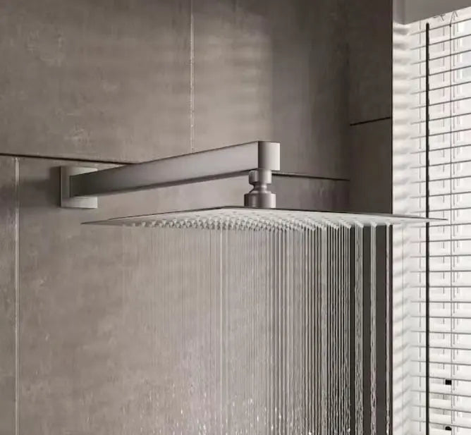 Loretta polished chrome complete shower set  .Shower System 10 Inches showerhead Secret Bath