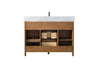 Raleigh 48" free standing single bathroom vanity.