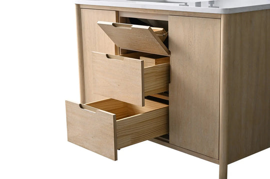 Raleigh 48" free standing single bathroom vanity.