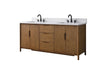 Raleigh 72" free standing double bathroom vanity.