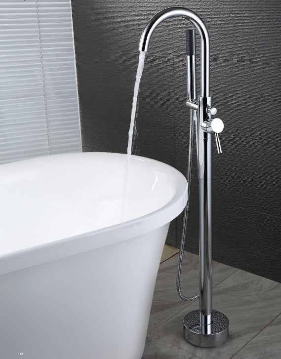 Rita bathtub filler. Modern tub faucet.Contemporary tub filler MV