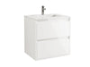Cube small Bath Vanity with sink. 24 inches bathroom vanity. Roca Group