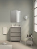 Samoa 24 inches modern standing bathroom Vanity with sink, Free standing bathroom vanity, 3 drawers
