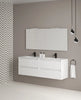 Samoa 64 inches wall mounted Bathroom Vanity 4 drawers with matte double sink console Roca Group