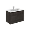 Samoa 32 inches modern wall mounted bathroom Vanity 2 doors with ceramic sink console