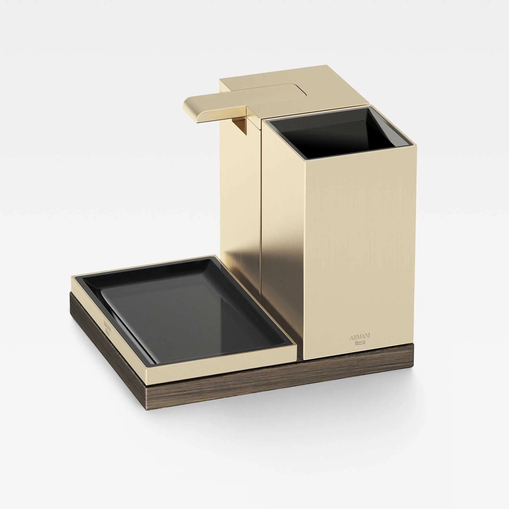 ARMANI/Roca Island 3 pieces Belleza Set. Armani 3 pieces bathroom accessories set