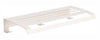 Slim towel shelf towel shelf with hooks. Hotel style towel rack MT