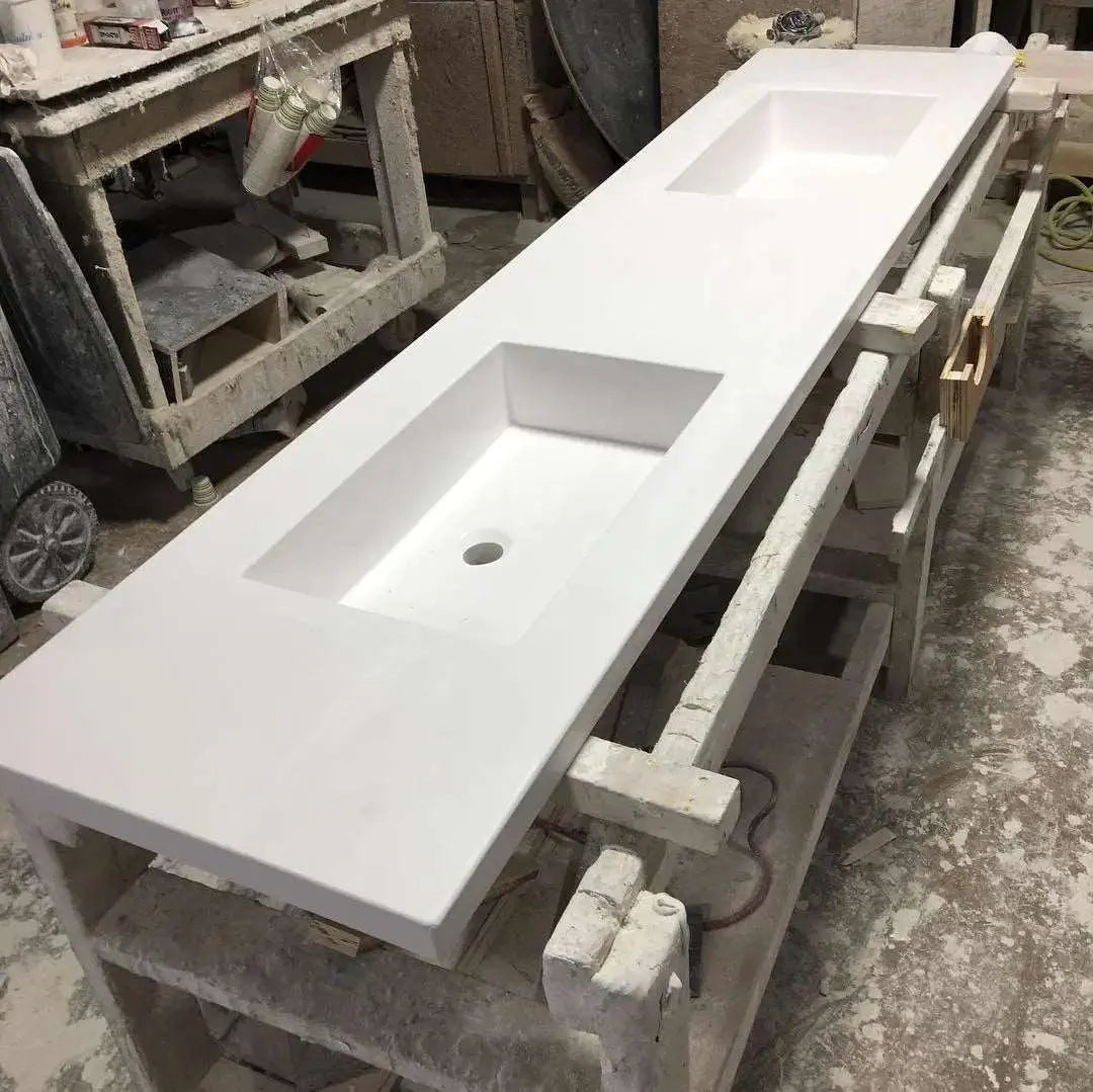 Custom bathroom vanities. Custom bathroom cabinets. Any size, several finishes available.