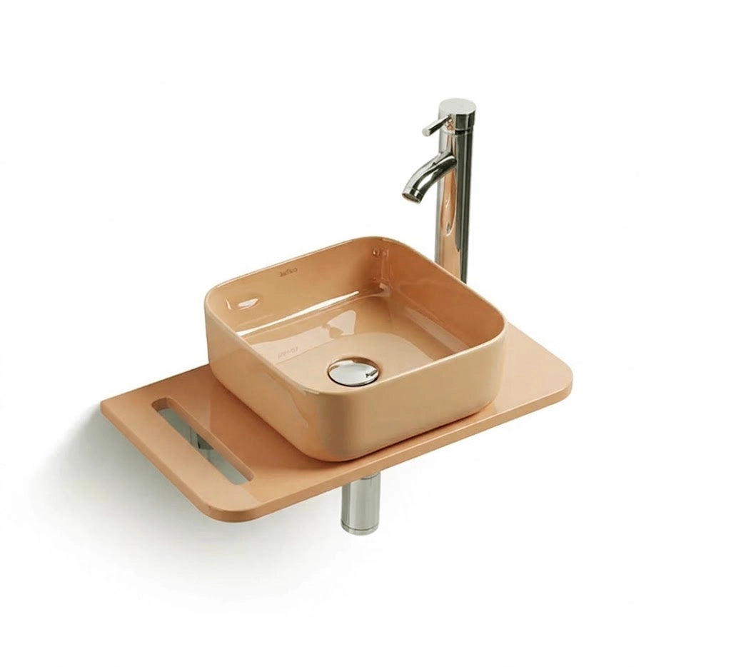 Modern vanity set|Colored bathroom sink set