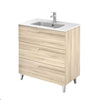 Tirare 32 inches Modern Bathroom Vanity with drawers. Porcelain sink console