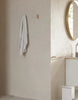 Tomo modern design brushed bronze towel hook. Robe hook secretbathstore