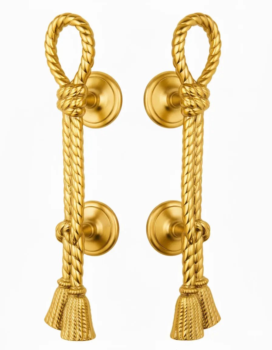 Toscana Large Door pull handles set . Luxury shower door pull handle set.