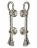 Toscana Large Door pull handles set . Luxury shower door pull handle set.