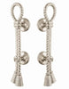 Toscana Large Door pull handles set . Luxury shower door pull handle set.
