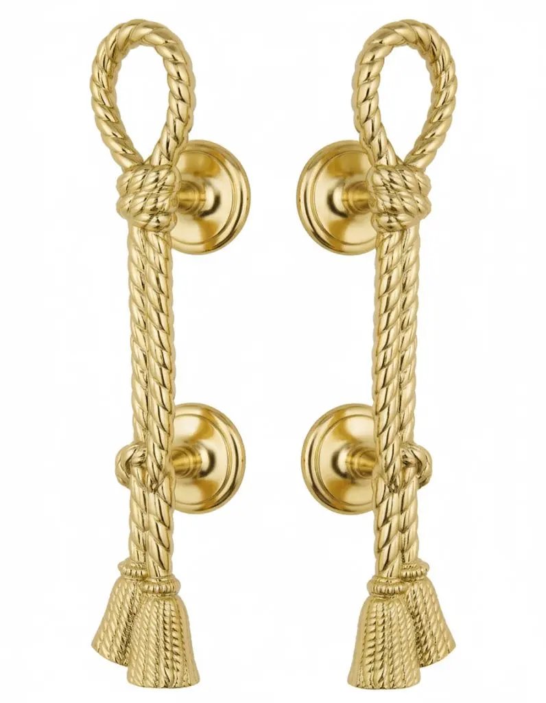 Toscana Large Door pull handles set . Luxury shower door pull handle set.