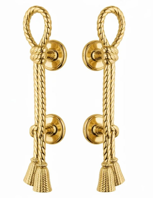 Toscana Large Door pull handles set . Luxury shower door pull handle set.