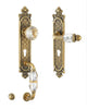 Versailles Front Door Lock Set with Swarovski Crystals