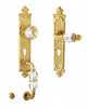 Versailles Front Door Lock Set with Swarovski Crystals