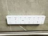Zenix square Smart Toilet, Floor Mount, White Vitreous China. Roca