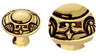 Empire Door pull handle on rosettes 11". Classica collection. Brass door pulls. Luxury pull handles.