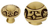 Dover Center door fixed knob 3.2 in . Classica collection. Brass door Knob Luxury door knobs. Secret Bath Plus