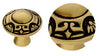 Viena Center door fixed knob 6 in . Classica collection. Brass door Knob Luxury door knobs. Secret Bath Plus