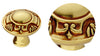 Normandy Door pull handle on rosettes 15.3". Classica collection. Brass door pulls. Luxury pull handles.
