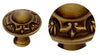 Balmoral Center door fixed knob 3.6 in . Classica collection. Brass door Knob.Luxury door knobs. Secret Bath Plus