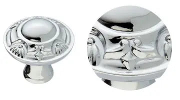 London Center door fixed knob 2.9 in . Classica collection. Brass door Knob Luxury door knobs. Secret Bath Plus