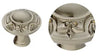 Dover Center door fixed knob 3.2 in . Classica collection. Brass door Knob Luxury door knobs. Secret Bath Plus