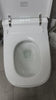 Zenix square Smart Toilet, Floor Mount, White Vitreous China. Celite by Roca