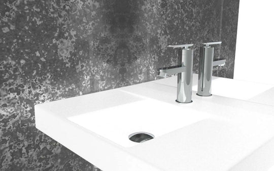 Victor single handle bathroom sink faucet. Contemporary bathroom tap