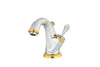 Artica Swarovski® Chrome Gold single hole bathroom sink faucet, luxury taps, monobloc faucet
