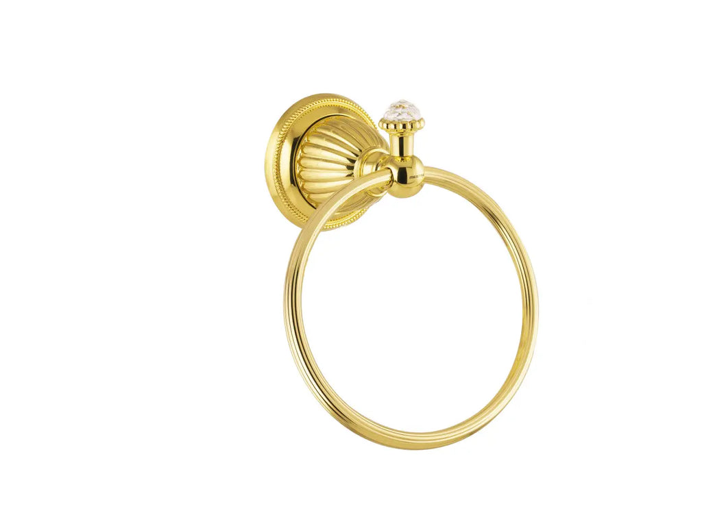 Artica Swarovski® towel ring. Towel rack, luxury hand towel holder Secret Bath