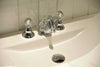 03914100050, Swan polished chrome widespread bathroom sink faucet, Luxury taps