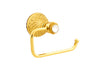 Dragon Swarovski® gold toilet paper holder, toilet roll holder, luxury bath accessories