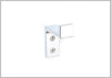 Orio polished chrome Towel hook. Robe hook/hanger Uraldi