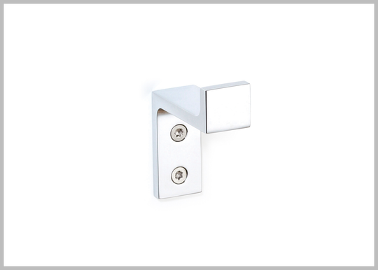 Orio polished chrome Towel hook. Robe hook/hanger Uraldi