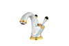 Artica Black Swarovski® Chrome Gold single hole bathroom sink faucet, luxury faucets