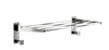 Chloe Polished chrome towel shelf with hooks/ Hotel style/ Towel rack MT